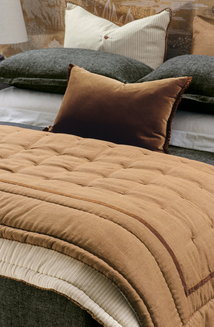 Bianca Lorenne - Luchesi Sepia Comforter - (Cushion - Eurocases Sold Separately) image 0